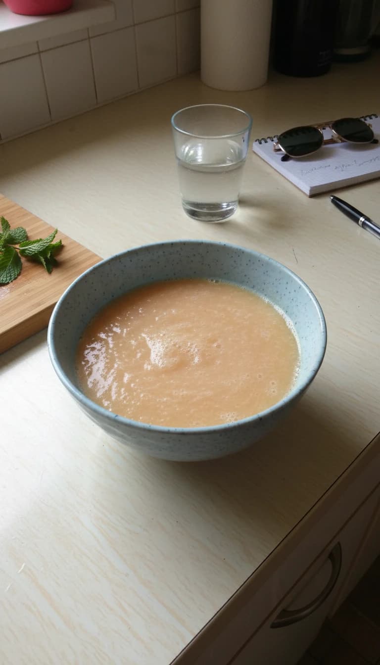Suco Refrescante de Mamão com Maçã