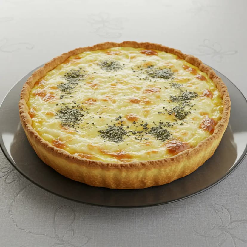 Torta Caseira de Tomate e Ricota