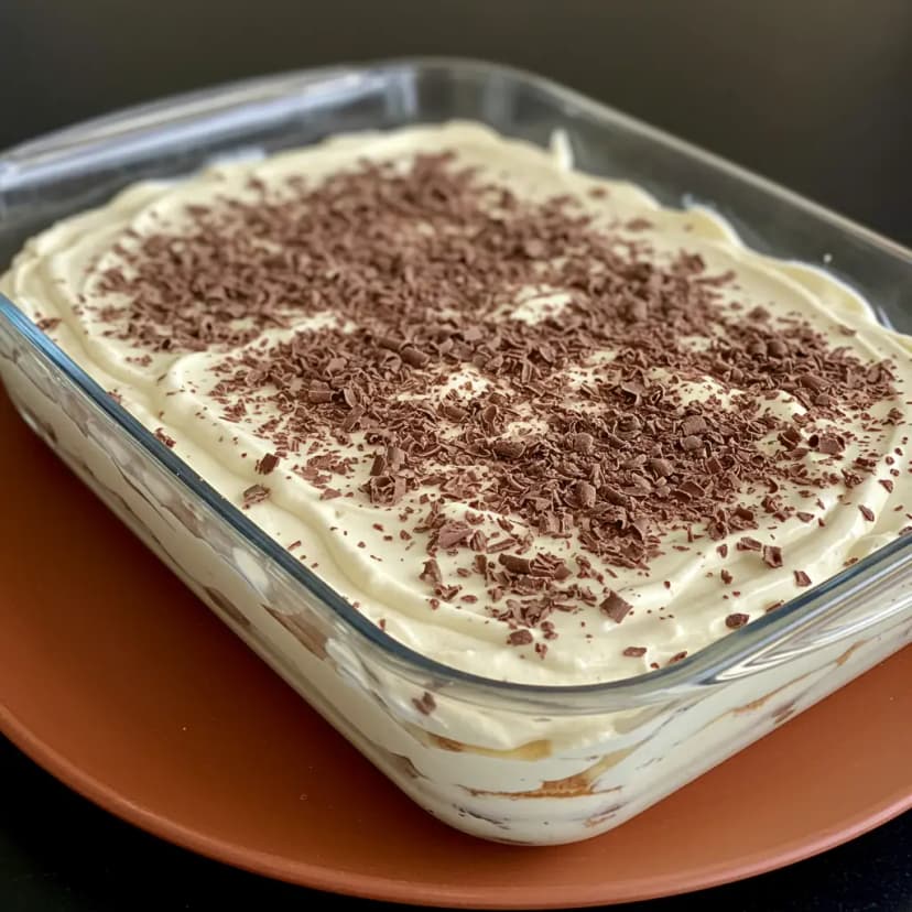 Torta Cremosa de Chocolate com Biscoito Champagne