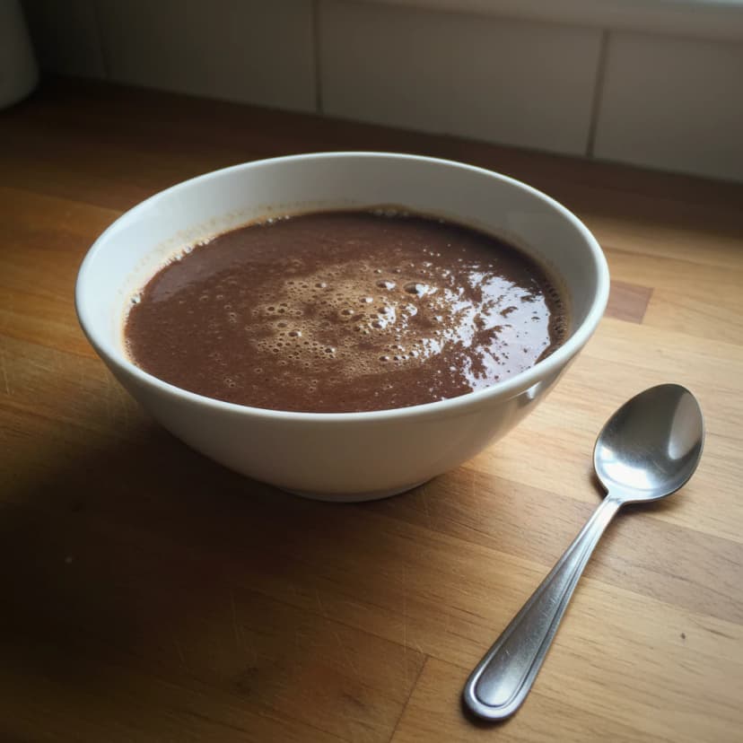 Vitamina de Iogurte com Gelatina Diet e Castanhas