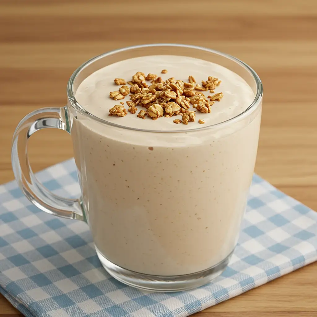 Vitamina Refrescante de Melão com Banana